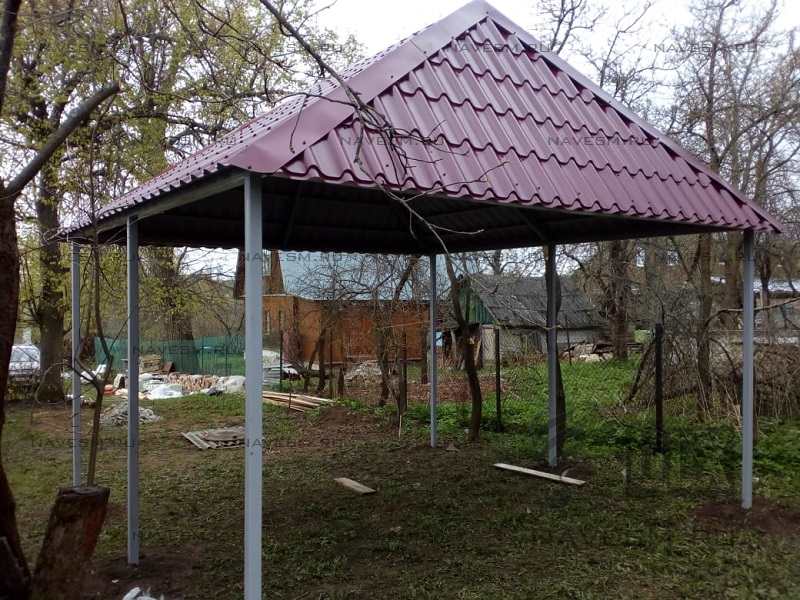 Вальмовый навес