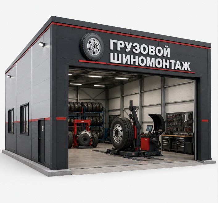 Грузовой шиномонтаж